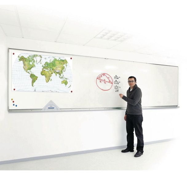Tableau blanc Horizon 3 m ou 4 m spécial vidéoprojecteur e3 Vanerum