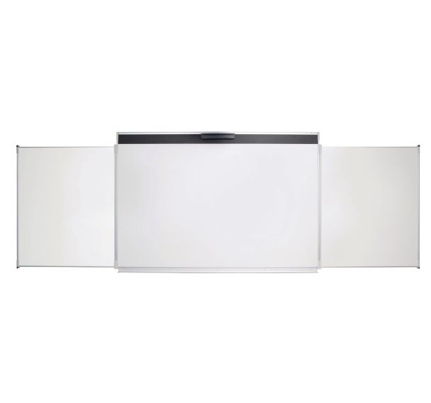 Tableau blanc Spécial Vpi Tactile triptyque 135x200 - e3 blanc feutre