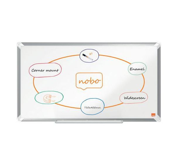 Tableau blanc émaillé - Premium Plus - Nobo