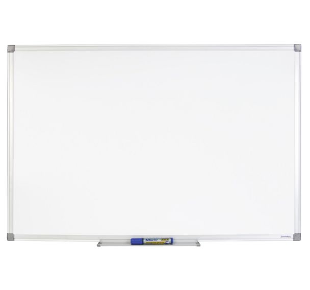 Tableau blanc émaillé 800° magnétique et effaçable à sec.