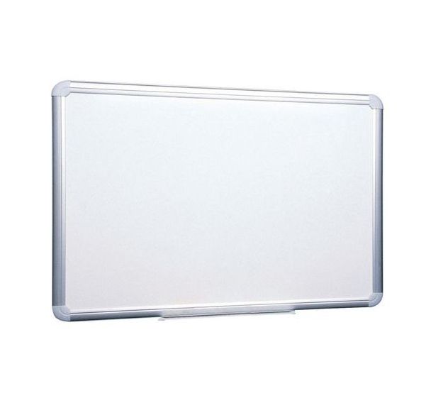 Tableau blanc en acier laqué - H:100 cm x L:200 cm - Blanc
