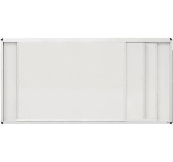 Tableau blanc multifaces coulissantes  - Bi-Office