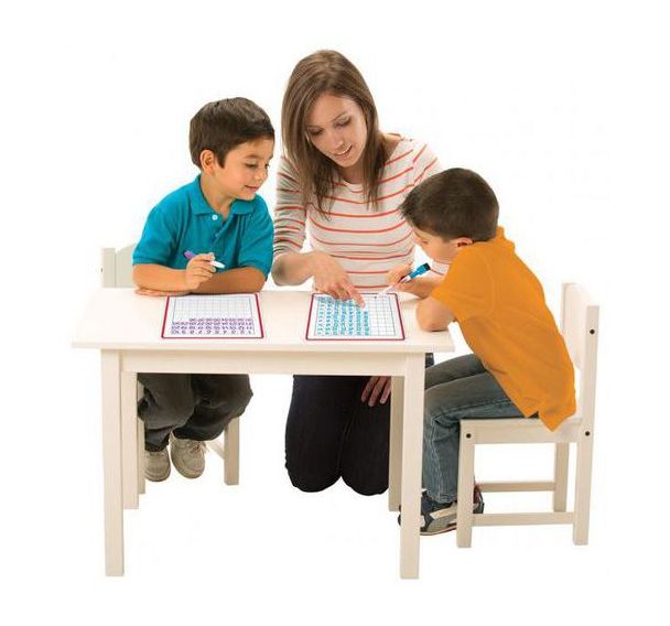 Tableau je compte jusqu'à 100