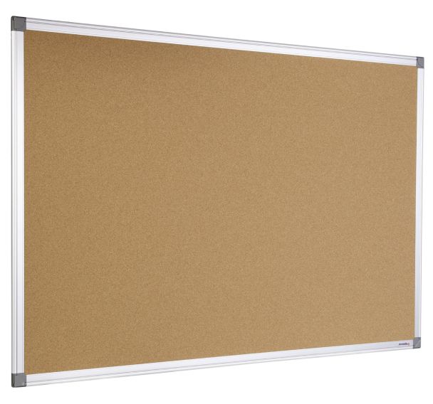 Tableau liège encadrement aluminium 60 x 90 cm