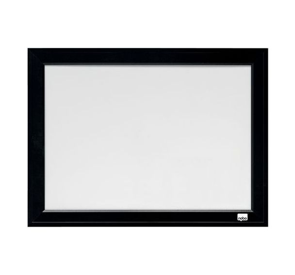 Tableau magnétique cadre noir - 585 x 430mm - Nobo