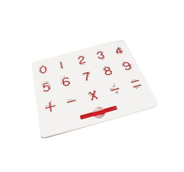 Tableau magnétique chiffres
