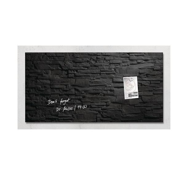 Tableau magnétique en verre