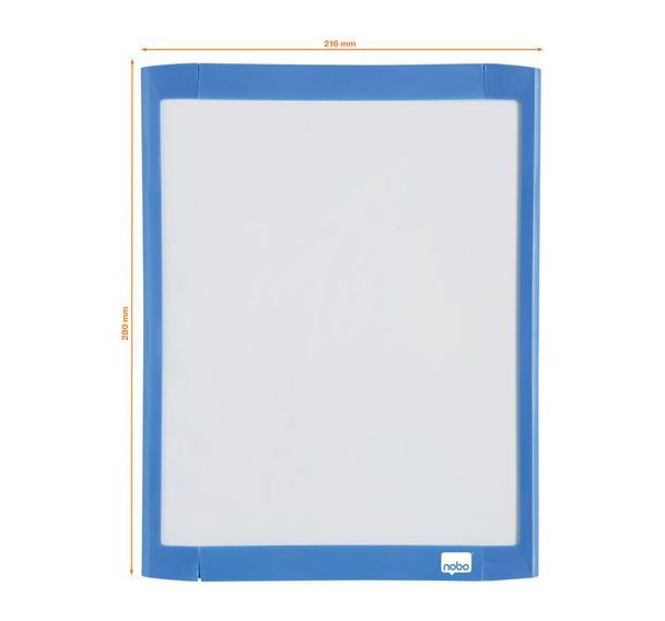 Tableau mémo magnétique - format 216 X 280 mm - rose- Nobo