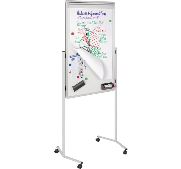 Tableau mobile multi-usages bleu marine