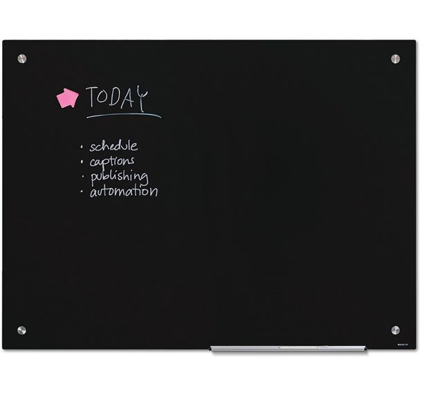 Tableau noir en verre Scritto® - Showdown Displays