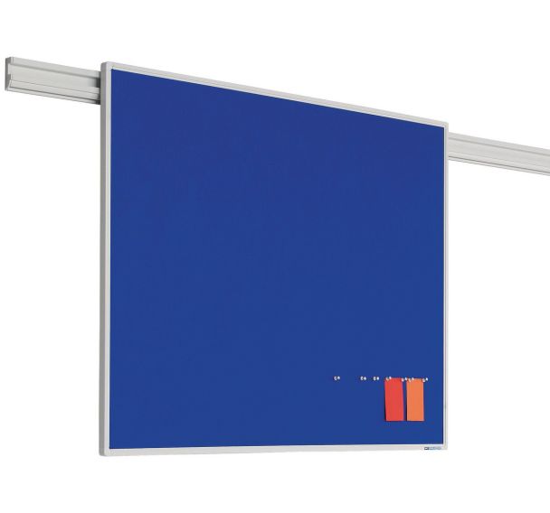 Tableau textile ' PartnerLine - Hxl: 90x120 cm - Bleu