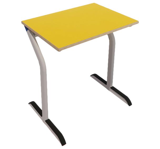 Tables VERSA M 1 élève T6 piètement gris-Vanerum