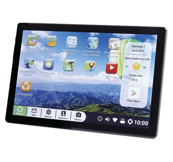 Tablette 10'' Celia pour senior - Ordissimo