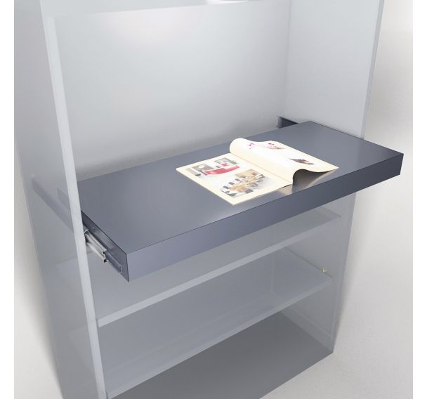Tablette de consultation L100 gris anthracite