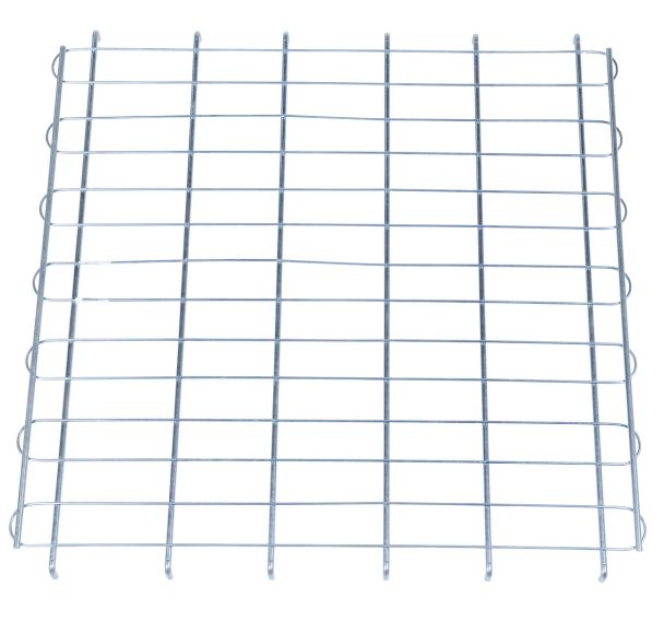 Tablette grillagée pour chariot rangement standard 71.5x71.5 cm