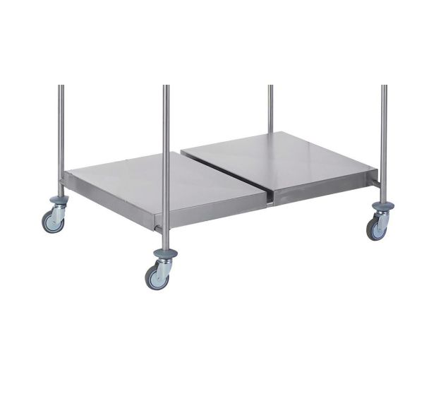 Tablette inférieure chariot Hygicar III + 4 sacs en carré