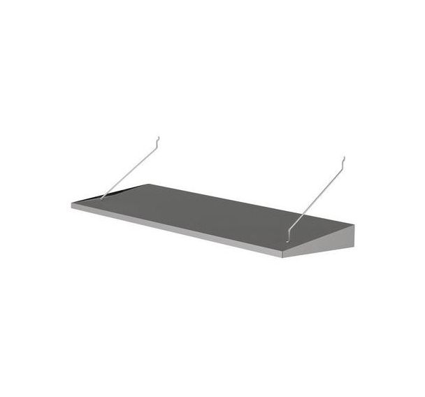 Tablette pour cloison METROPOL - Tablette - Argent