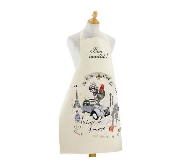 Tablier France Panorame - 72x96cm - Lot de 3