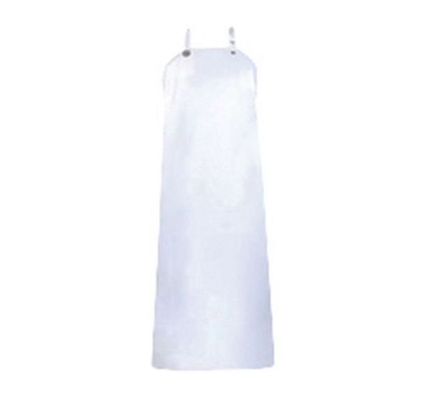 Tablier PU blanc - Taille : Unique