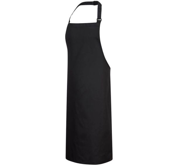Tablier à bavette Polycoton noir - Portwest (Lot de 5)