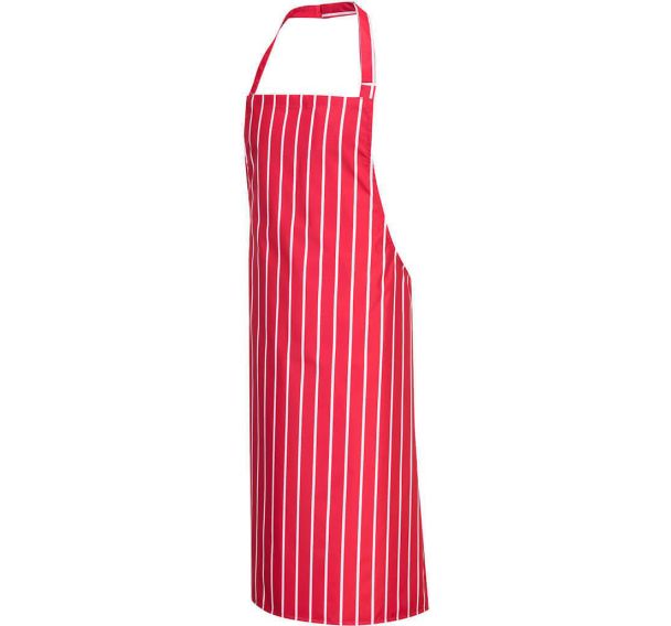 Tablier à bavette imperméable rouge - Portwest (Lot de 5)