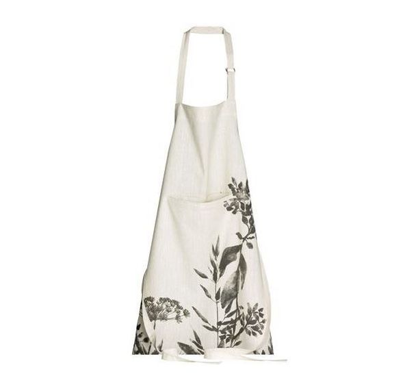 Tablier fleuri 100% coton - 80x85cm