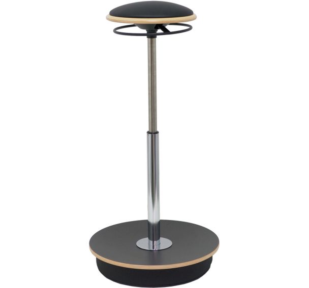 Tabouret Agra noir