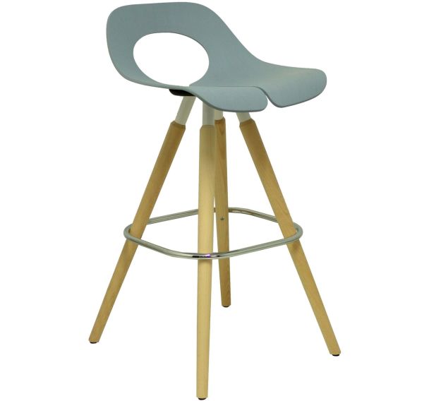 Tabouret Arcas bleu