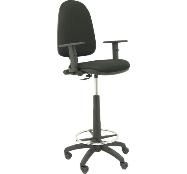 Tabouret Ayna à bras réglable noir