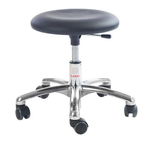 Tabouret Beta - Imitation cuir - Medium - Global Professional Seating