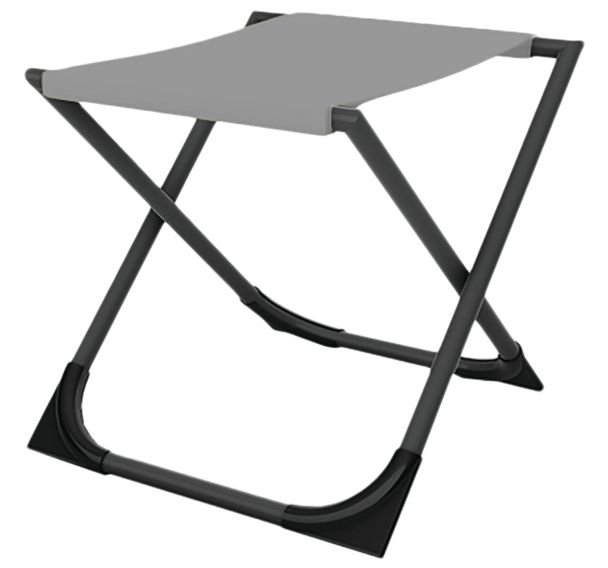 Tabouret EASY TPEP/acier - perle/graphite