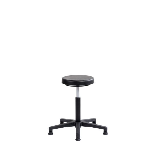 Tabouret ERGOLINE bas sur patins polyamide