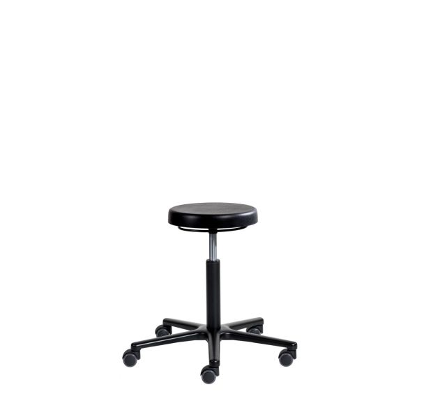 Tabouret ERGOLINE bas sur roulettes aluminium