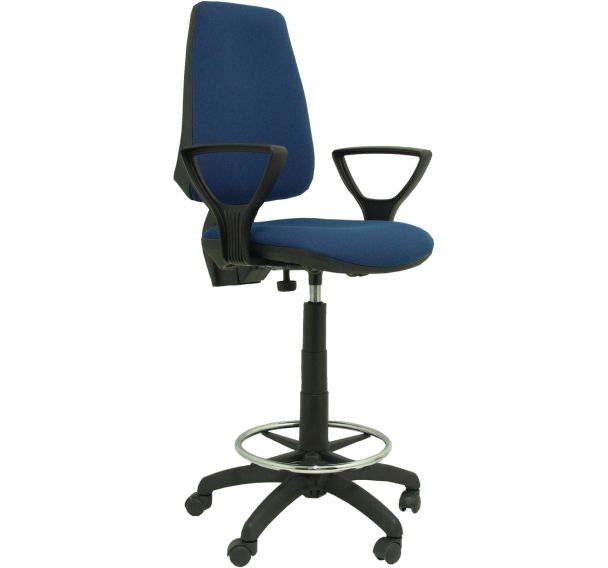 Tabouret Elche CP avec bras fixe - roues nylon - Piqueras y crespo