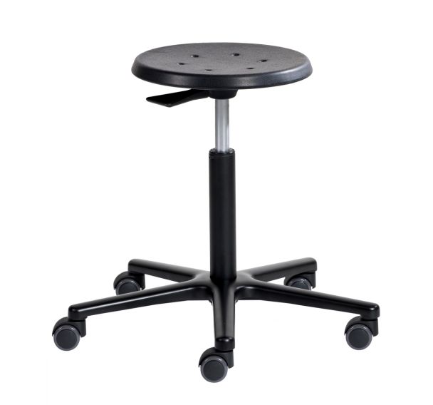 Tabouret Ergodyn assise réglable bas sur roulettes
