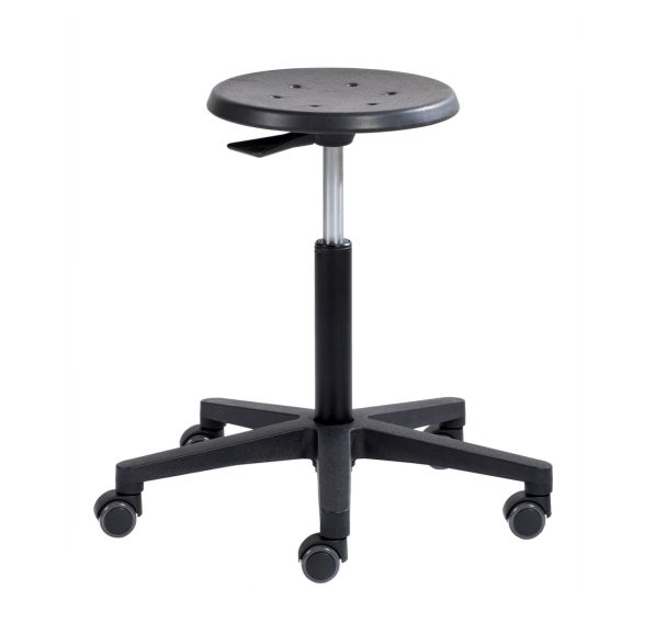 Tabouret Ergodyn assise réglable basse sur roulettes