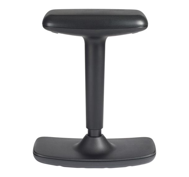 Tabouret Kallo culbuto pied noir assise polypro noir
