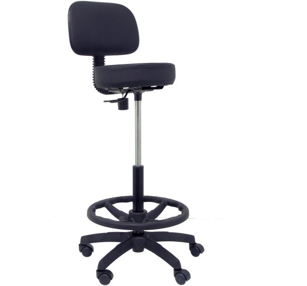 Tabouret Llanos similicuir sans accoudoirs
