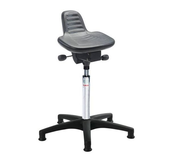 Tabouret Octo610, vérin à gaz-haut, assise Alfa