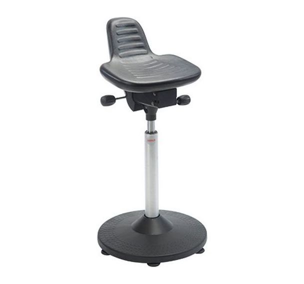 Tabouret Trumpet, vérin à gaz-bas, assise Alfa