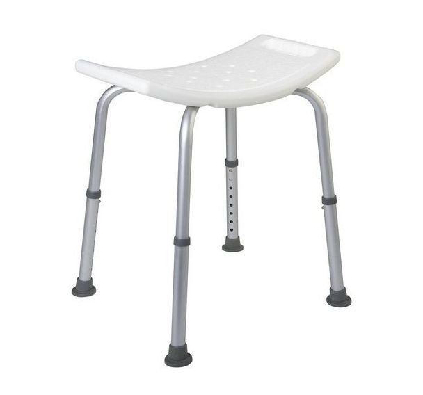 Tabouret assise large - hauteur réglable - 2 poignées