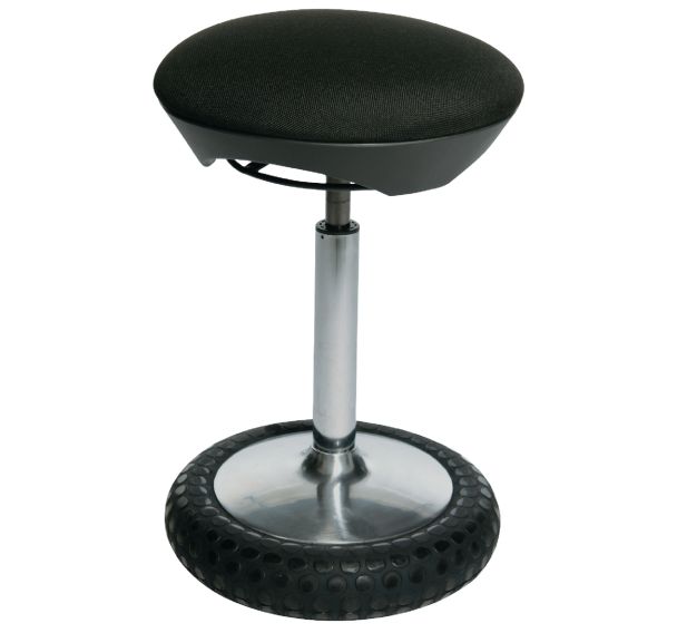 Tabouret balance Noir modèle bas Ht maxi 55 cm
