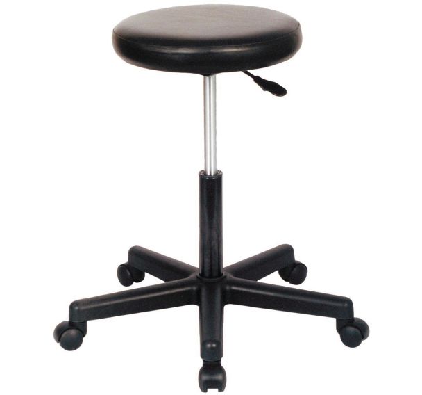 Tabouret d'examen Holtex assise coloris noir