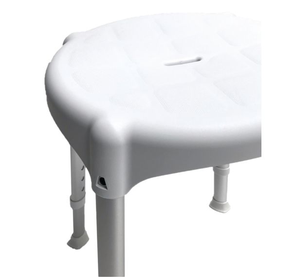 Tabouret de douche Capri rond