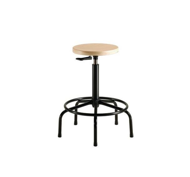 Tabouret de guichet haut - Avec vérin pneumatique