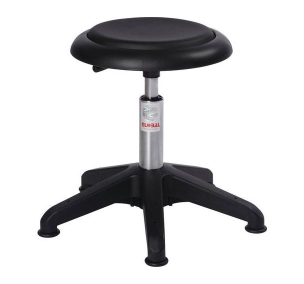 Tabouret rembourré Micro Octopus - Imitation cuir - Bas - Global Professional Seating