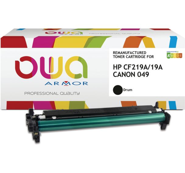 Tambour remanufacturé HP CF 219 A - CANON 049 - OWA