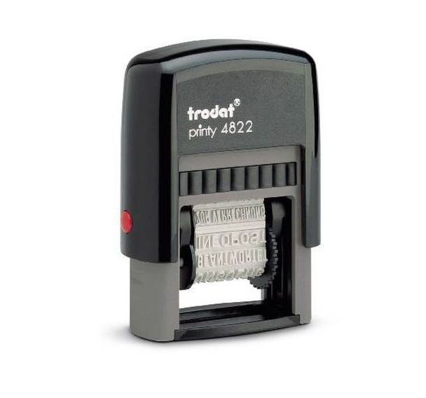 Tampon Trodat printy 4822 multi-formats 12 formules