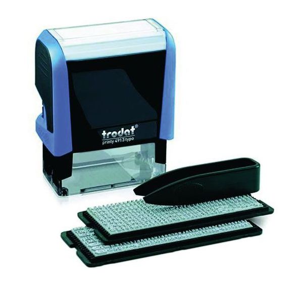 Tampon personnalisable Typomatic 5 lignes 4913