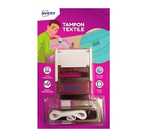 Tampon textile résistant au lavage